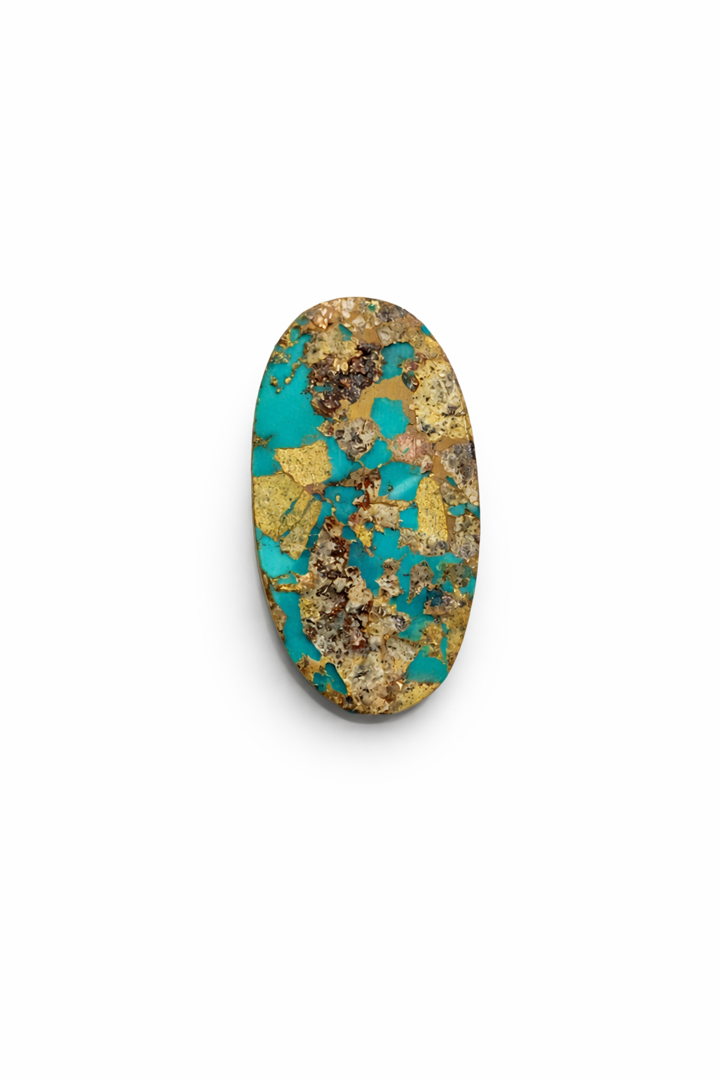 Nishapuri Irani Firoza Turquoise Stone 18 Carat at Rohi Gems