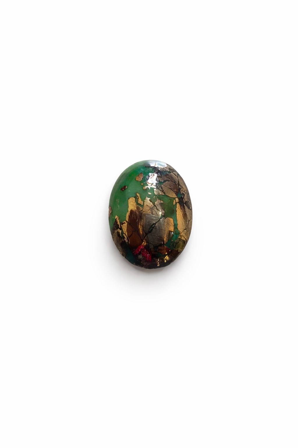 Irani Firoza Kirmani Natural Green Stone 17 carat at Rohi Gems