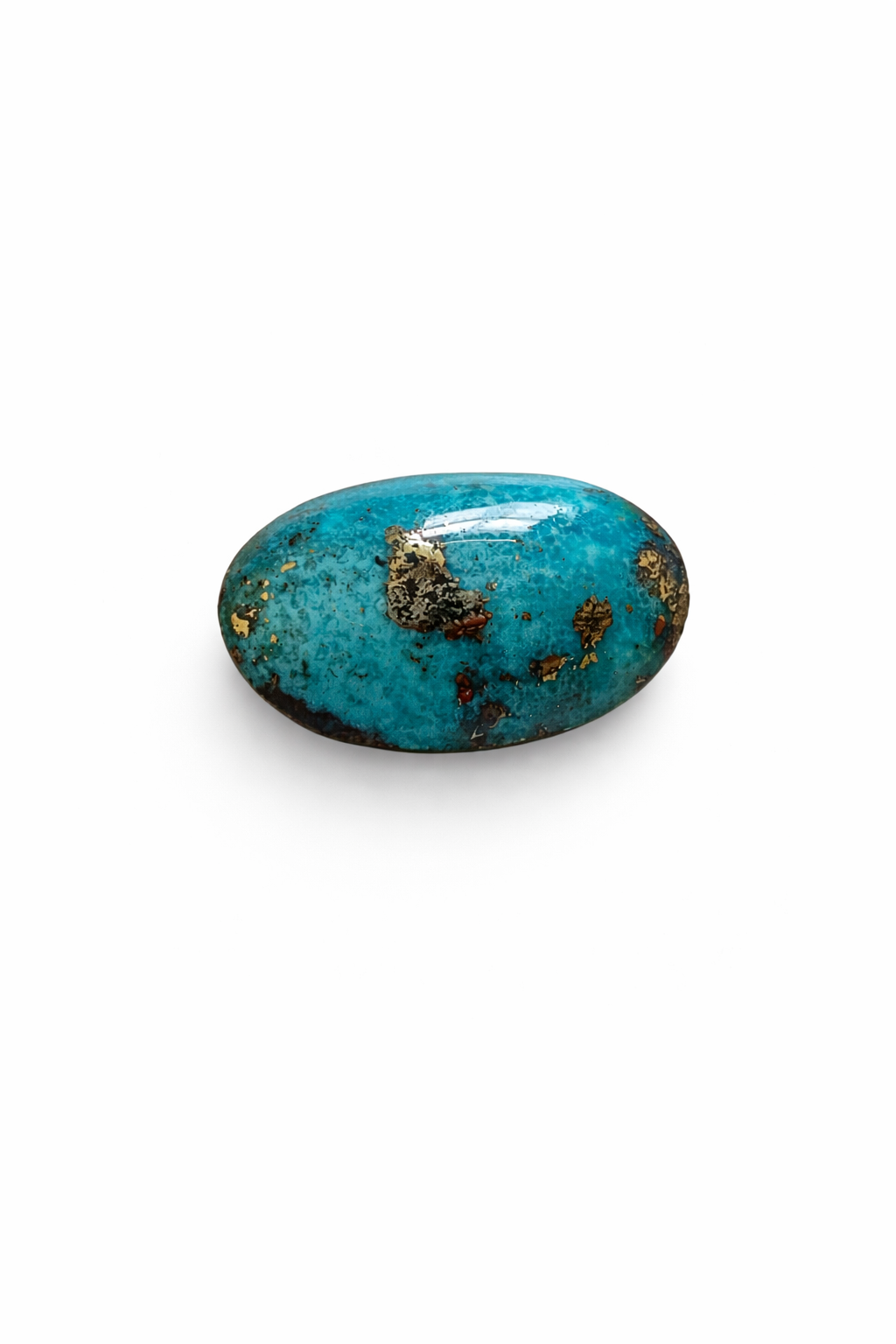 Irani Firoza Certified Natural Stone 18 carat (Sky Blue Firoza Stone) at Rohi Gems