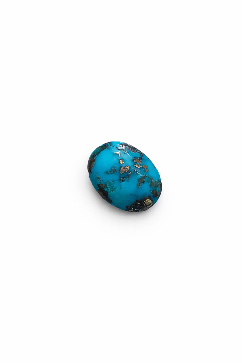 Certified Irani Firoza Kirmani Turquoise Stone 12 carat (Sky Blue Firoza Stone) at Rohi Gems